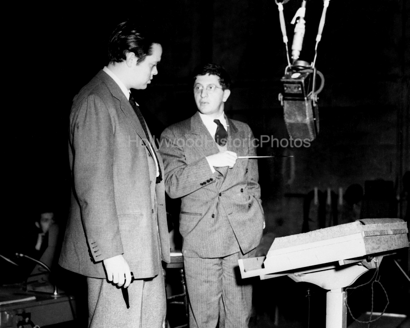 Orson Welles 1941 Bernard Herrmann Citizen Kane wm.jpg